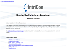 Tablet Screenshot of intricondownloads.com